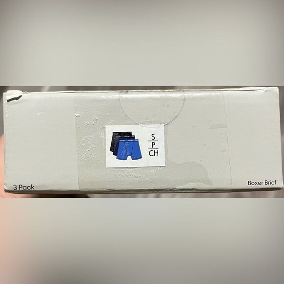 Calvin Klein Cotton Stretch Classic Fit 3 pack Boxer Briefs - Picture 2 of 4